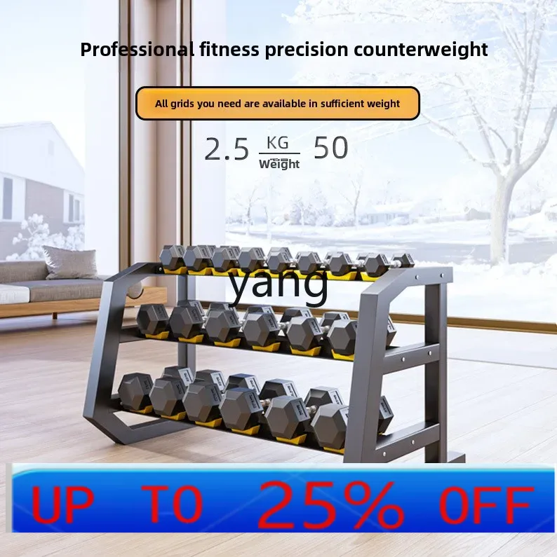 Hex Dumbbell Set - Combinazione completa di manubri esagonali fissi