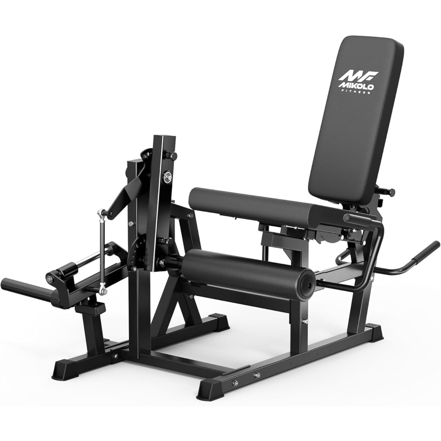 Home Gym Leg Extension - Macchina per Estensione e Flessione Gambe,