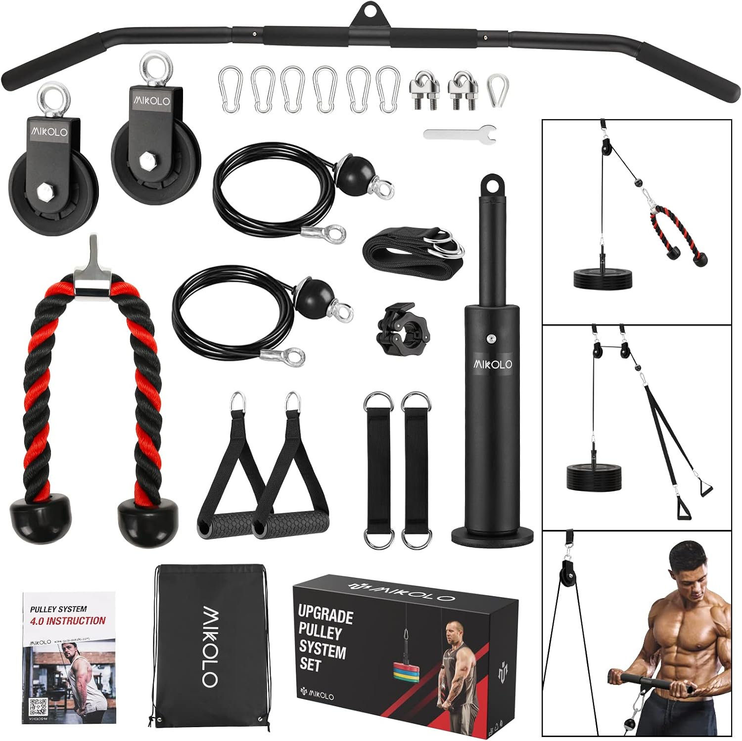 Home Gym System - Sistema di Pulegge Migliorato per Palestra