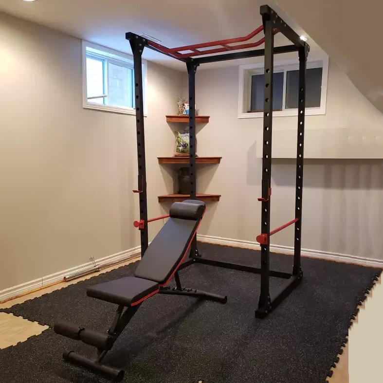 Home Gym Half Rack - Attrezzatura Fitness Multifunzione per Palestra Domestica