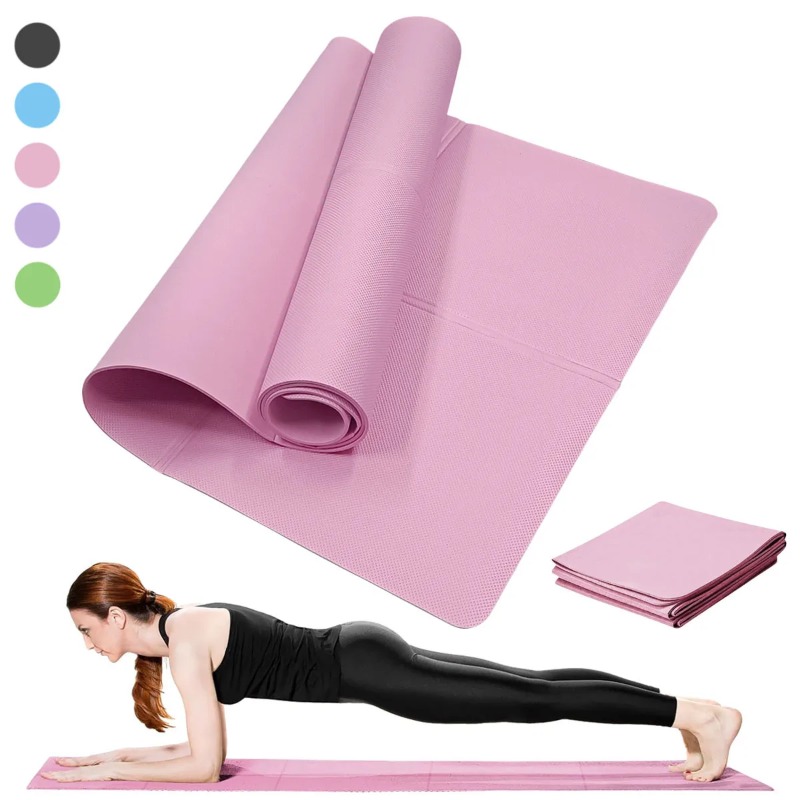 Home Gym Rubber Flooring - Tappetino yoga Pilates Tappetino fitness 3/4/6mm