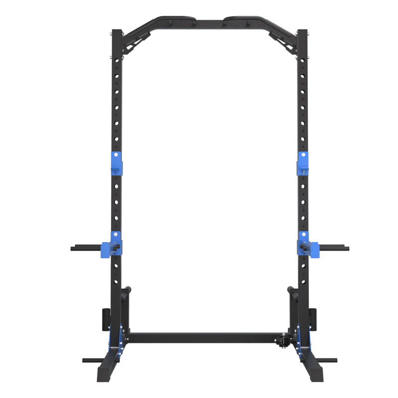 Home Gym Half Rack - Half Power Rack con braccioli di