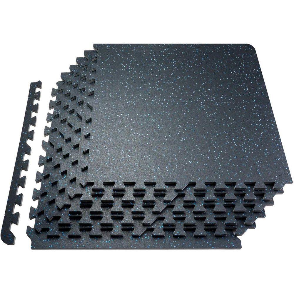 Home Gym Rubber Flooring - Tappetini in gomma espansa ad incastro