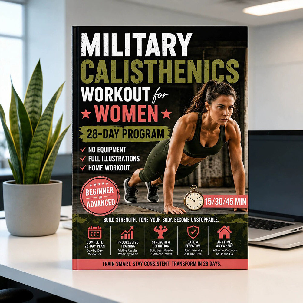 Workout Plan Home Gym - Allenamento militare-calisthenics per donne Un programma