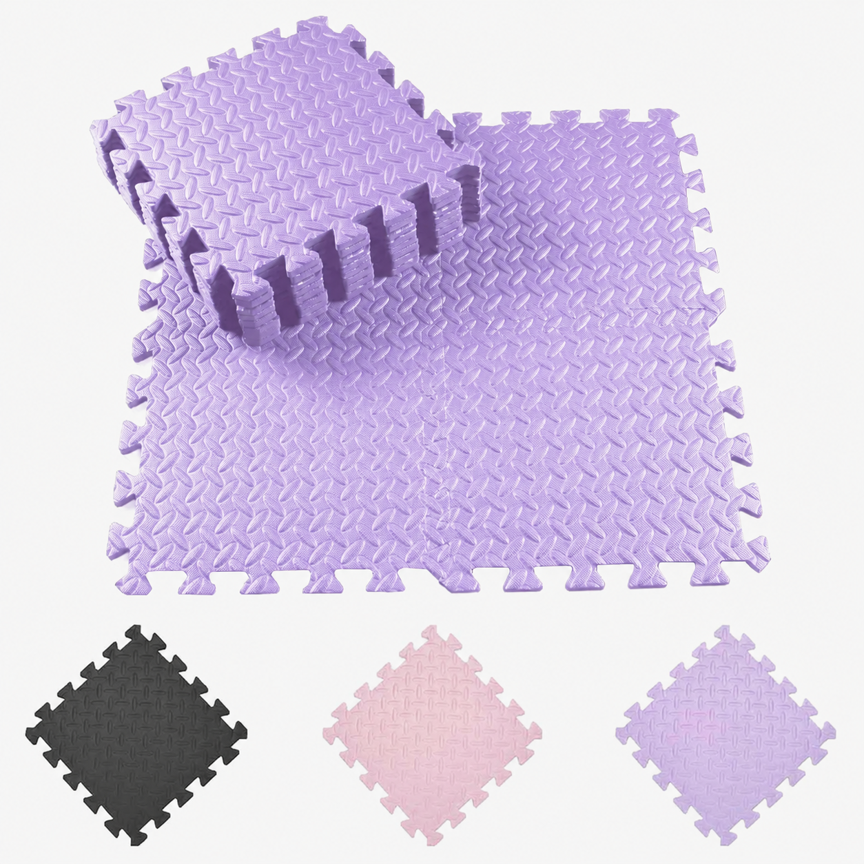 Home Gym Yoga Mat - Set di 8 Tappetini Incastrabili 30x30x1CM
