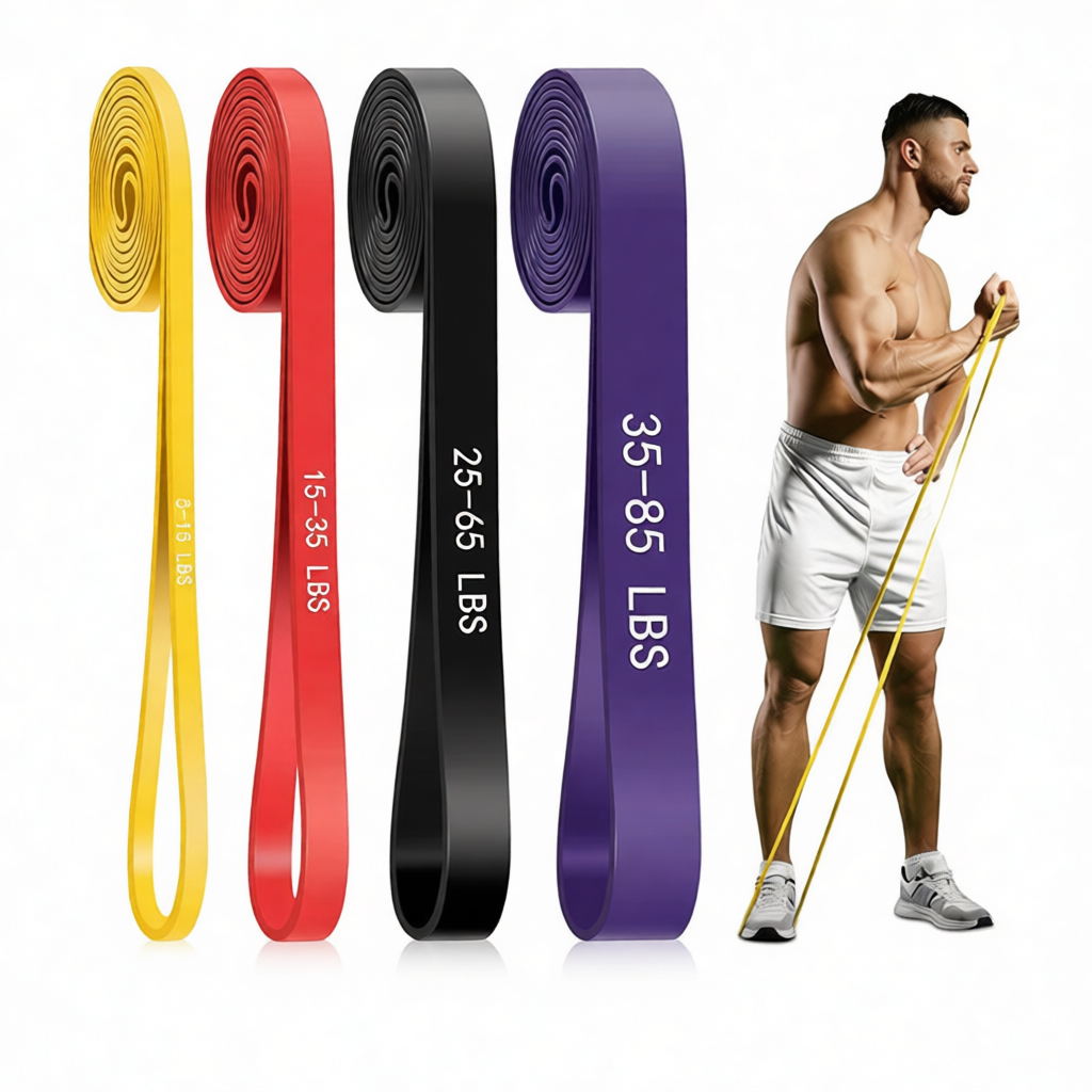 Home Gym Hyrox - Fasce Elastiche di Resistenza in TPE,