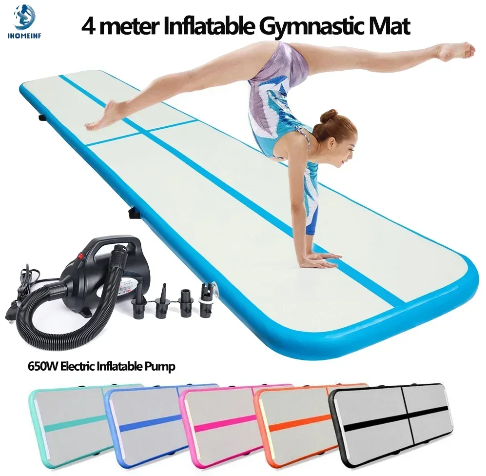 Home Gym Yoga Mat - Materasso da pavimento gonfiabile durevole da