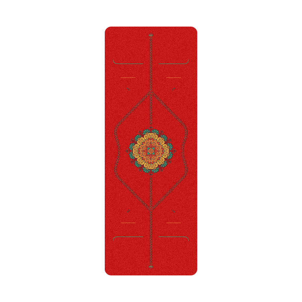 Home Gym Yoga Mat - Zen Rhyme glassato Pu tappetino da