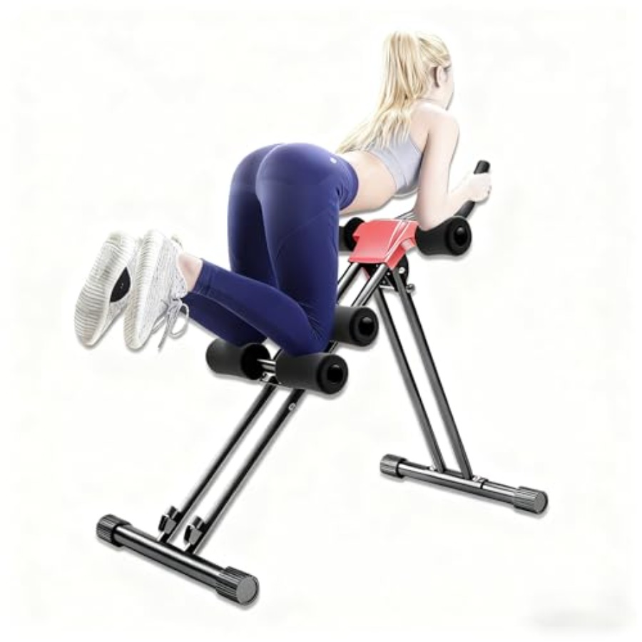 Home Gym Rowing Machine - Attrezzo multifunzione 4-in-1 per palestra domestica,