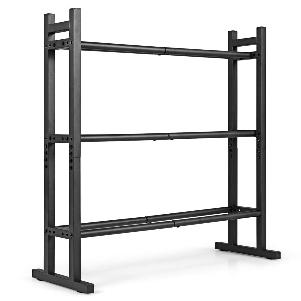 Home Gym Usa - Porta manubri a 3 livelli per