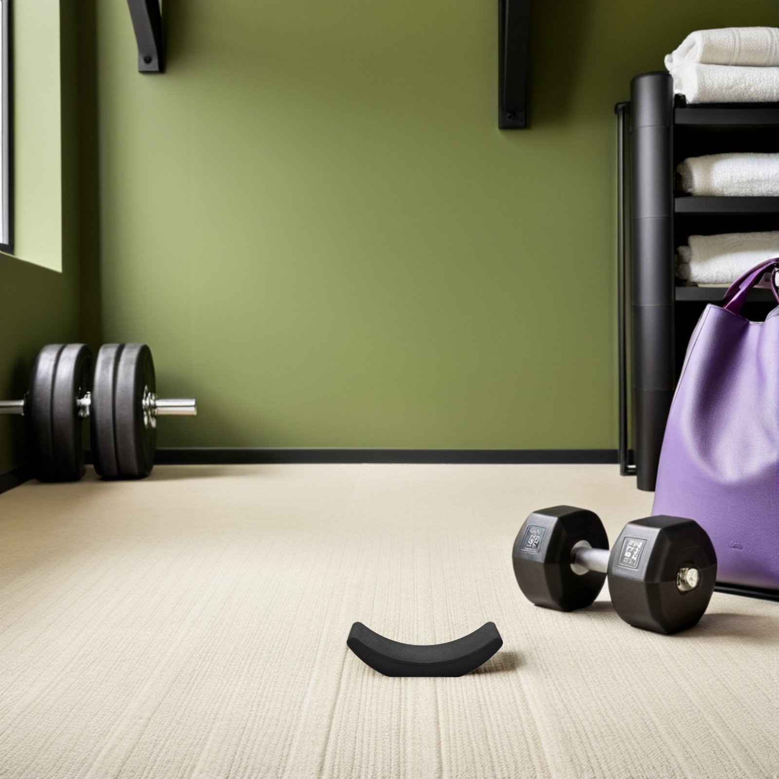 Home Gym Rubber Flooring - Set di 4 Cuscinetti in Gomma