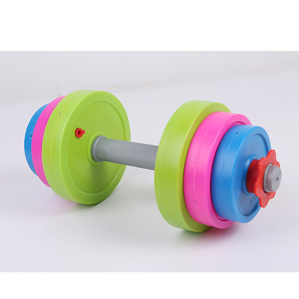 Home Gym For Kids - Set di Manubri in Plastica per