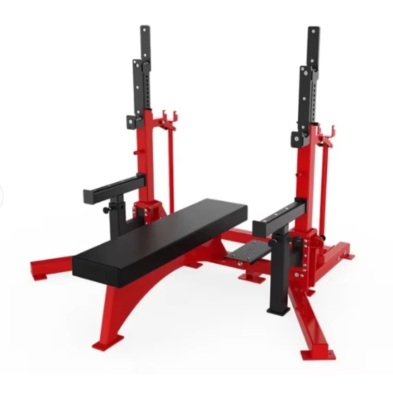 Home Gym Half Rack - Panca Piana Multifunzionale Regolabile e Affidabile,