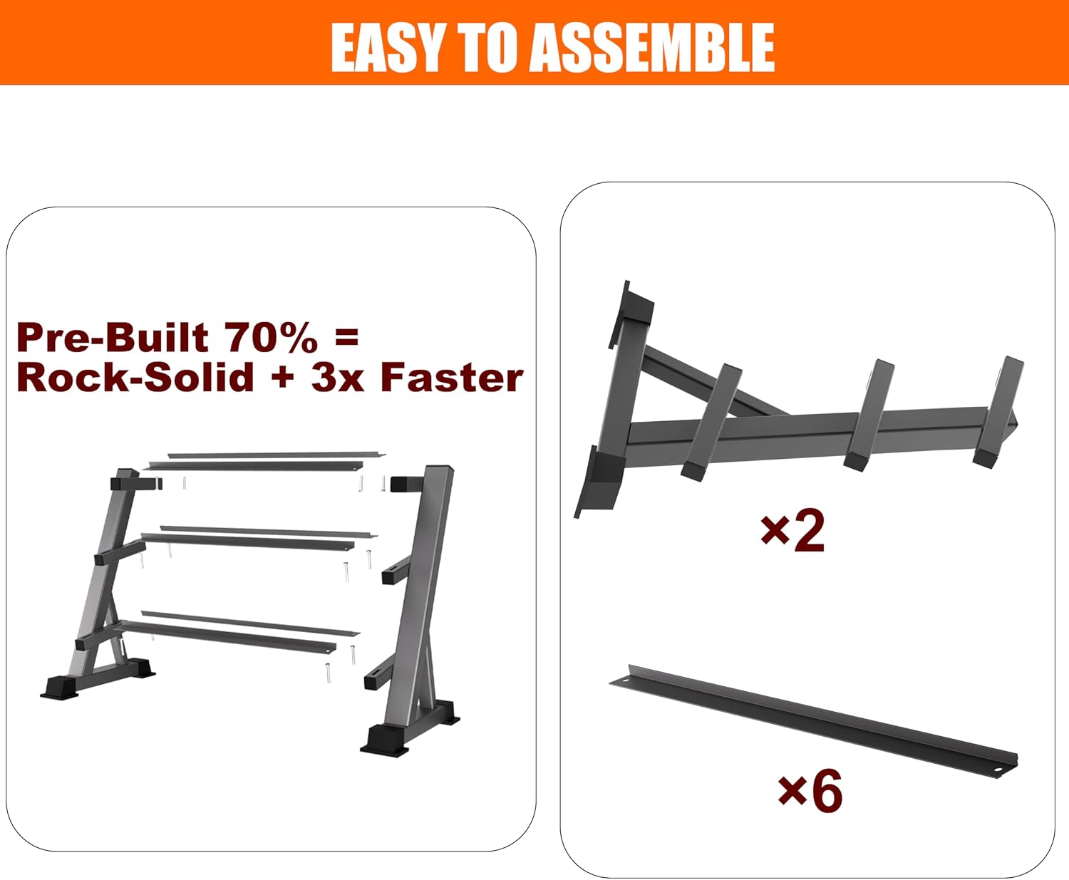 Supporto per Manubri a Tre Liv - Home Gym Usa recensione e prezzo