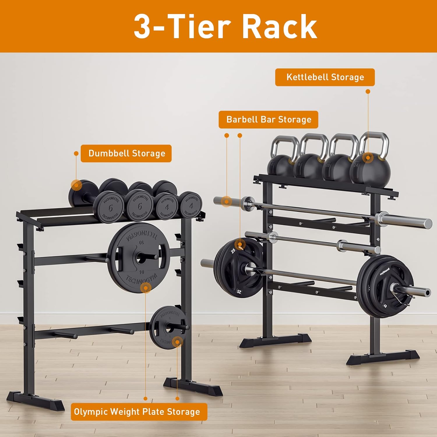 Rack Porta Pesi per Allenament - Home Gym Usa recensione e prezzo
