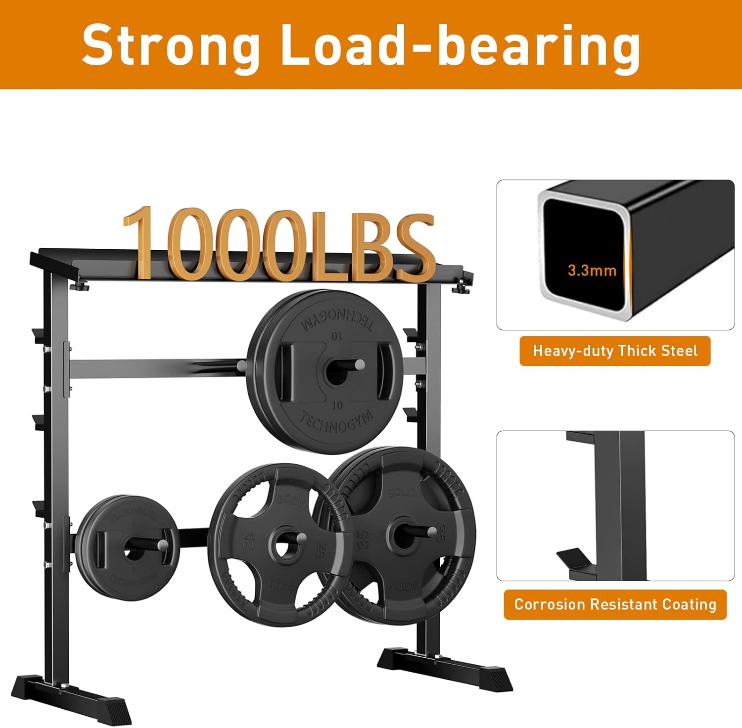 Rack Porta Pesi per Allenament - Home Gym Usa recensione e prezzo