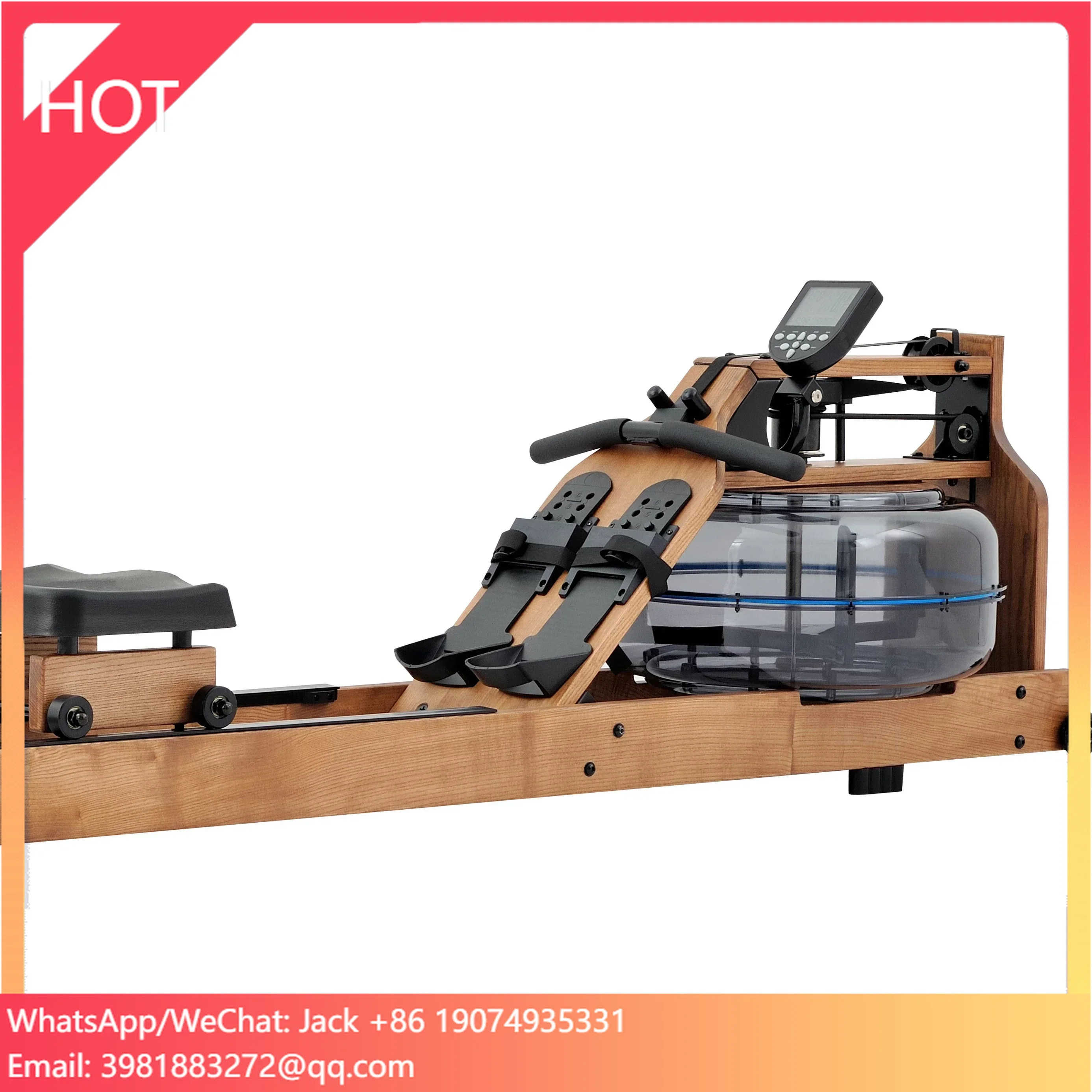 Vogatore in legno resistente a - Home Gym Rowing Machine recensione e prezzo