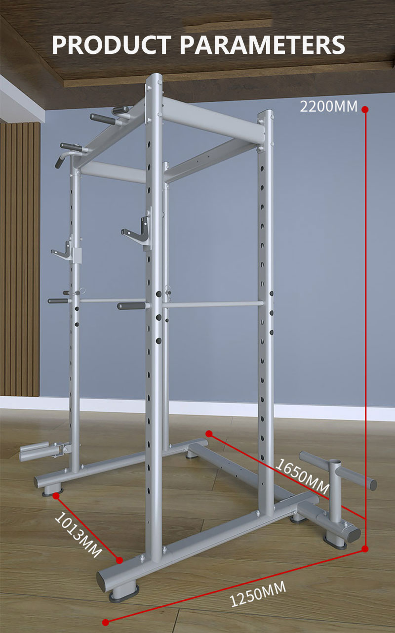 Supporto per squat a metà tela - Home Gym Half Rack recensione e prezzo