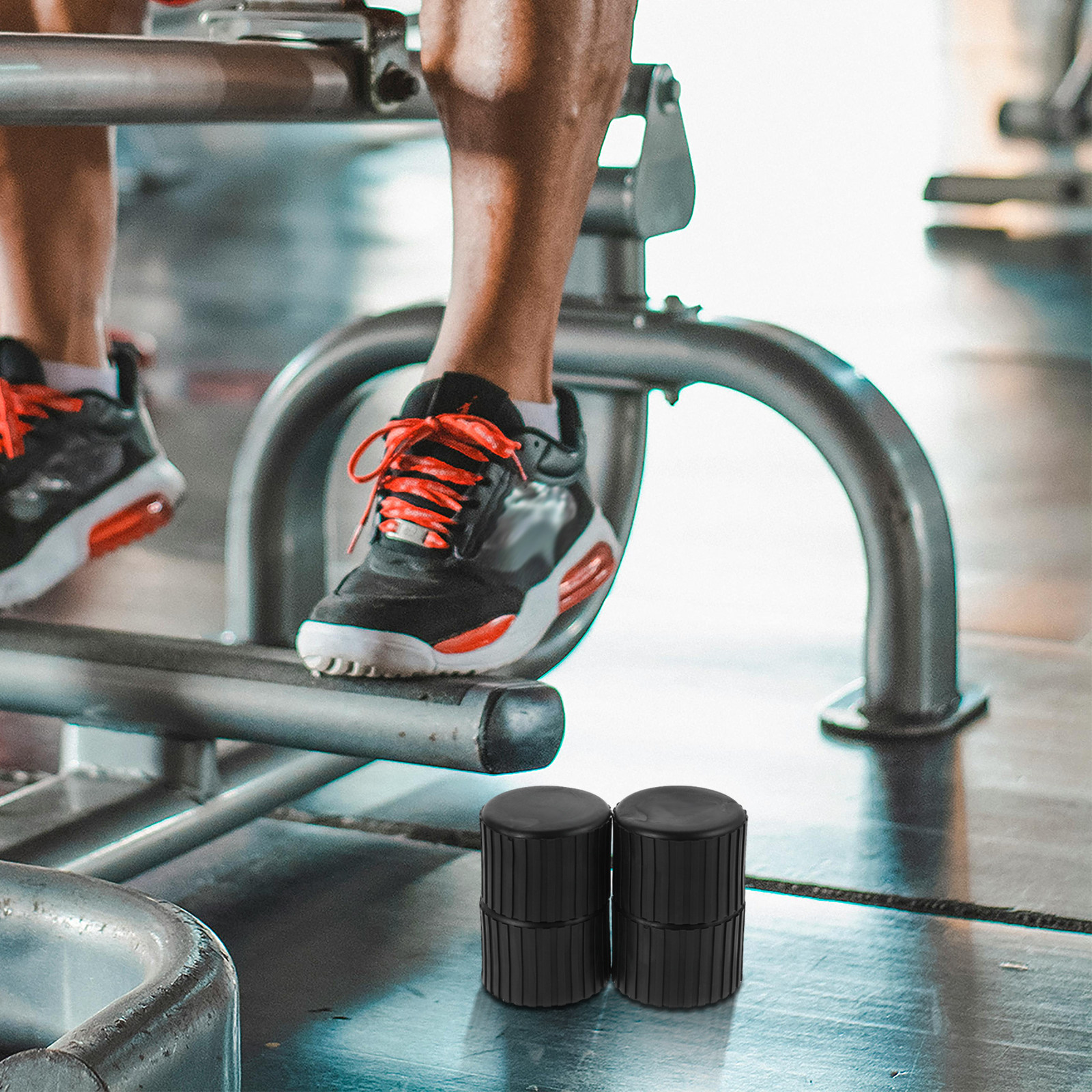 4 Pezzi di Protezioni Rotonde  - Home Gym Rubber Flooring recensione e prezzo