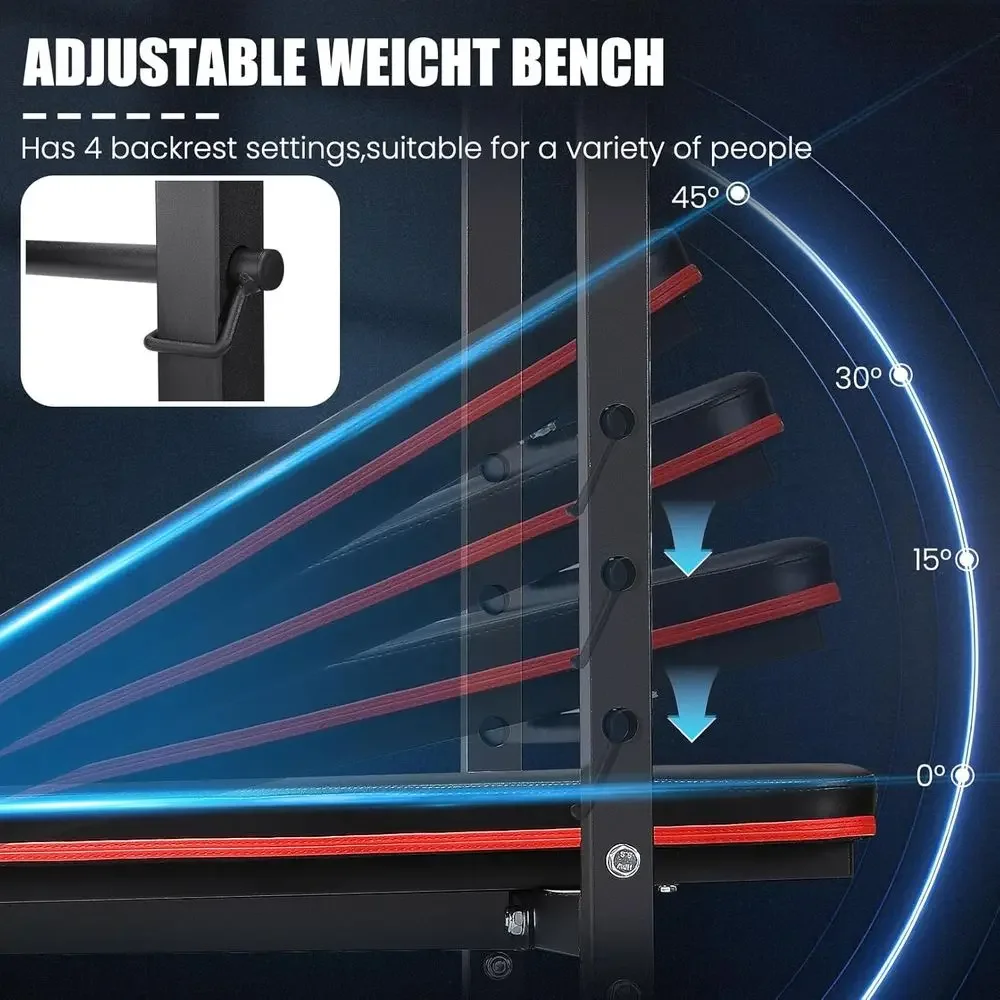 Panca Pesi Regolabile 8-in-1 c - Home Gym Leg Extension recensione e prezzo