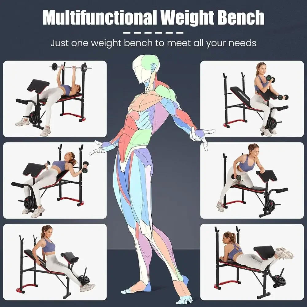 Panca Pesi Regolabile 8-in-1 c - Home Gym Leg Extension recensione e prezzo