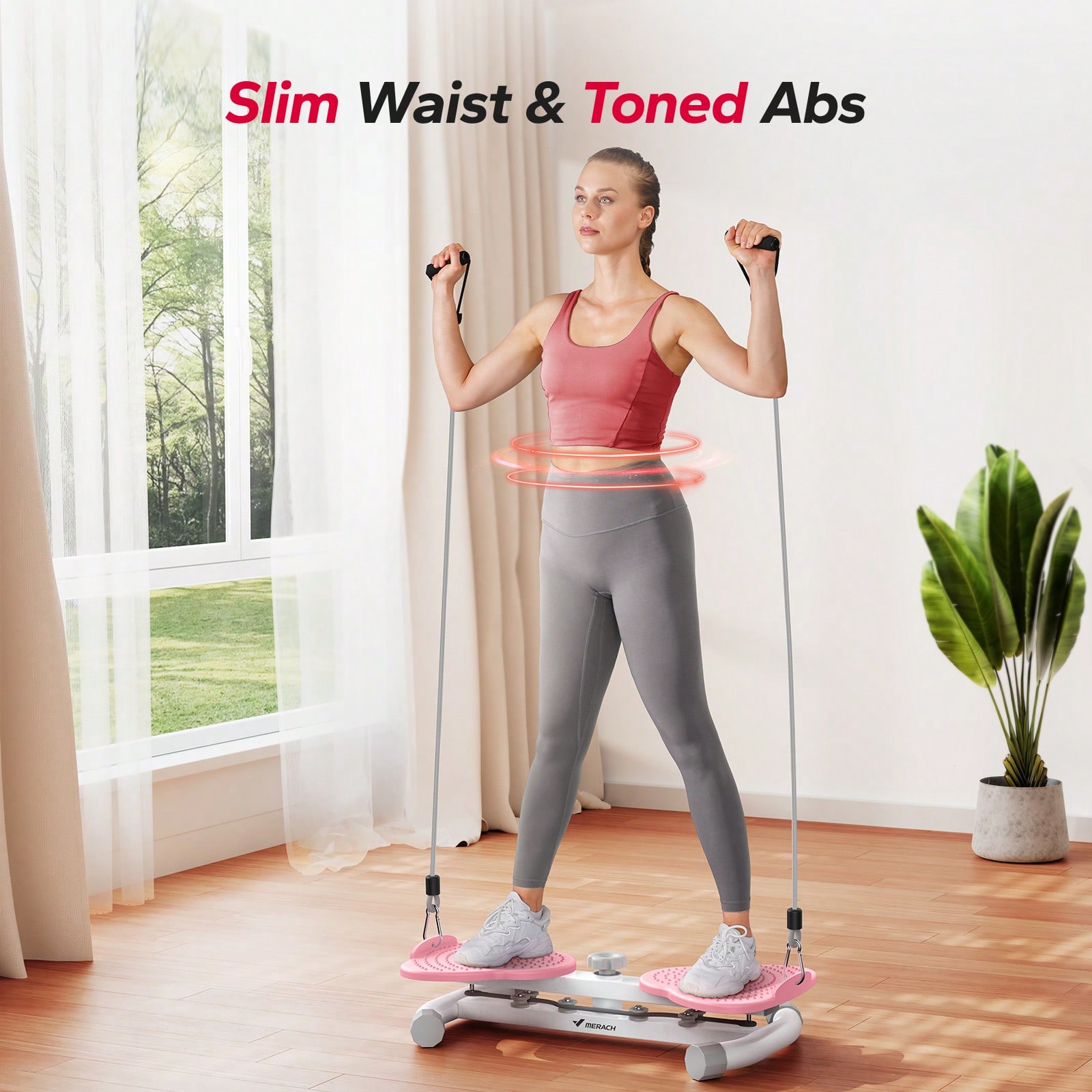 MERACH Waist Ab Machine, attre - Home Gym Hyrox recensione e prezzo