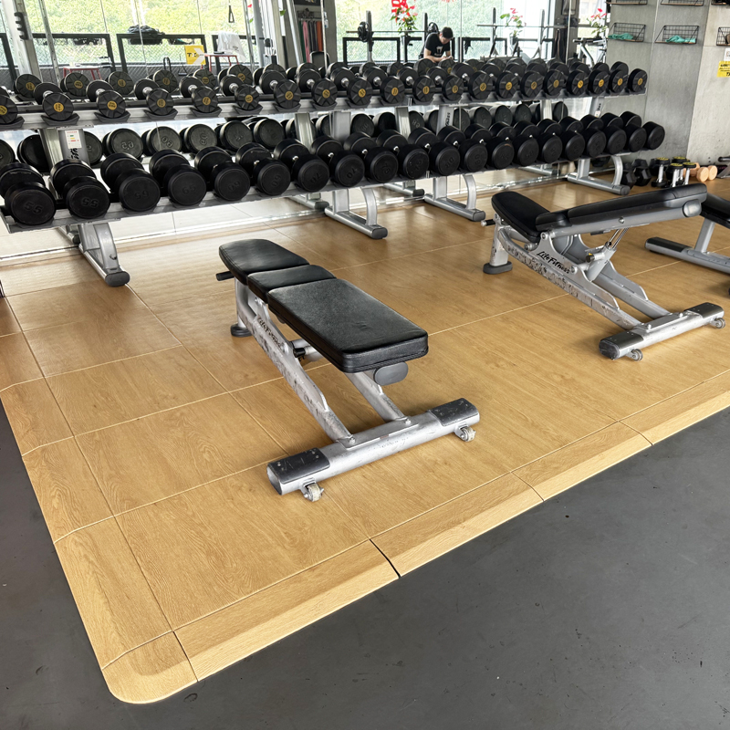 Tappetino in gomma effetto leg - Home Gym Rubber Flooring recensione e prezzo
