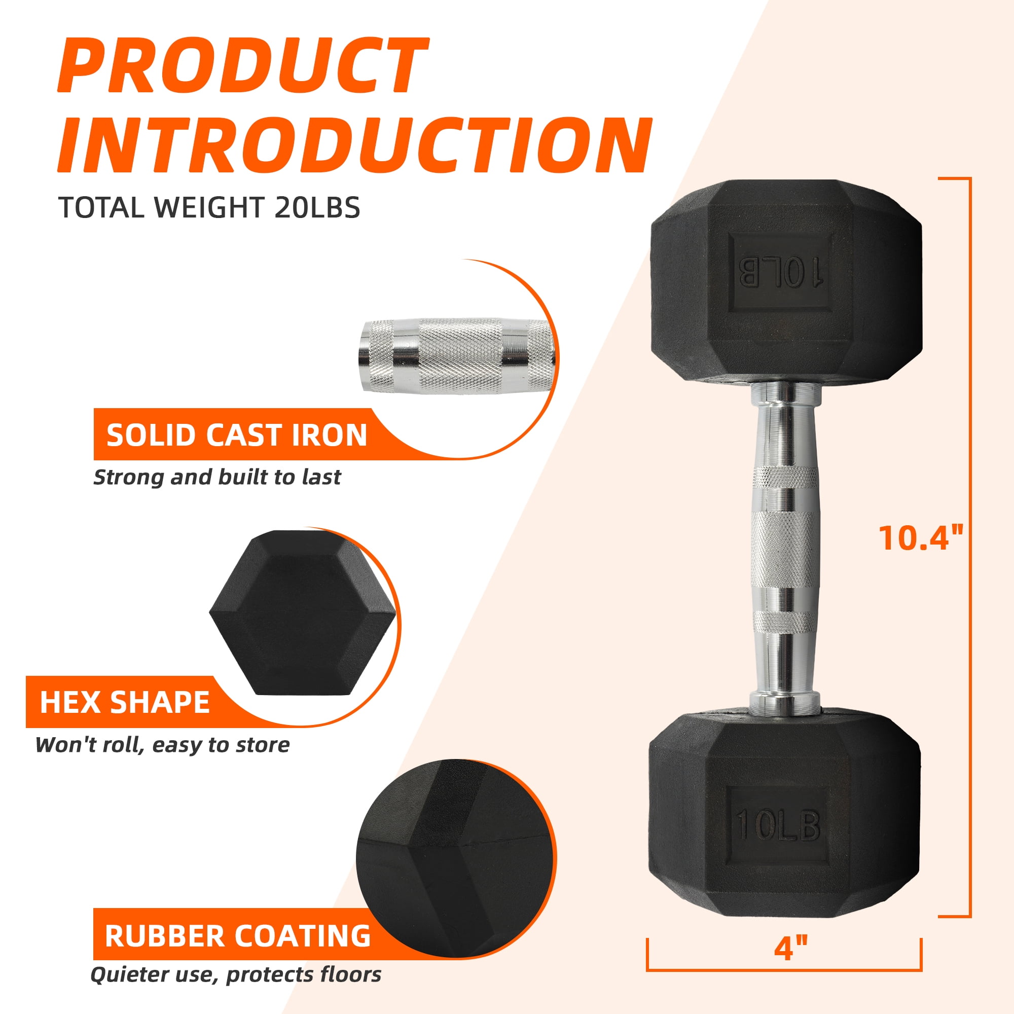 Manubri Esagonali Rivestiti in - Home Gym Hyrox recensione e prezzo