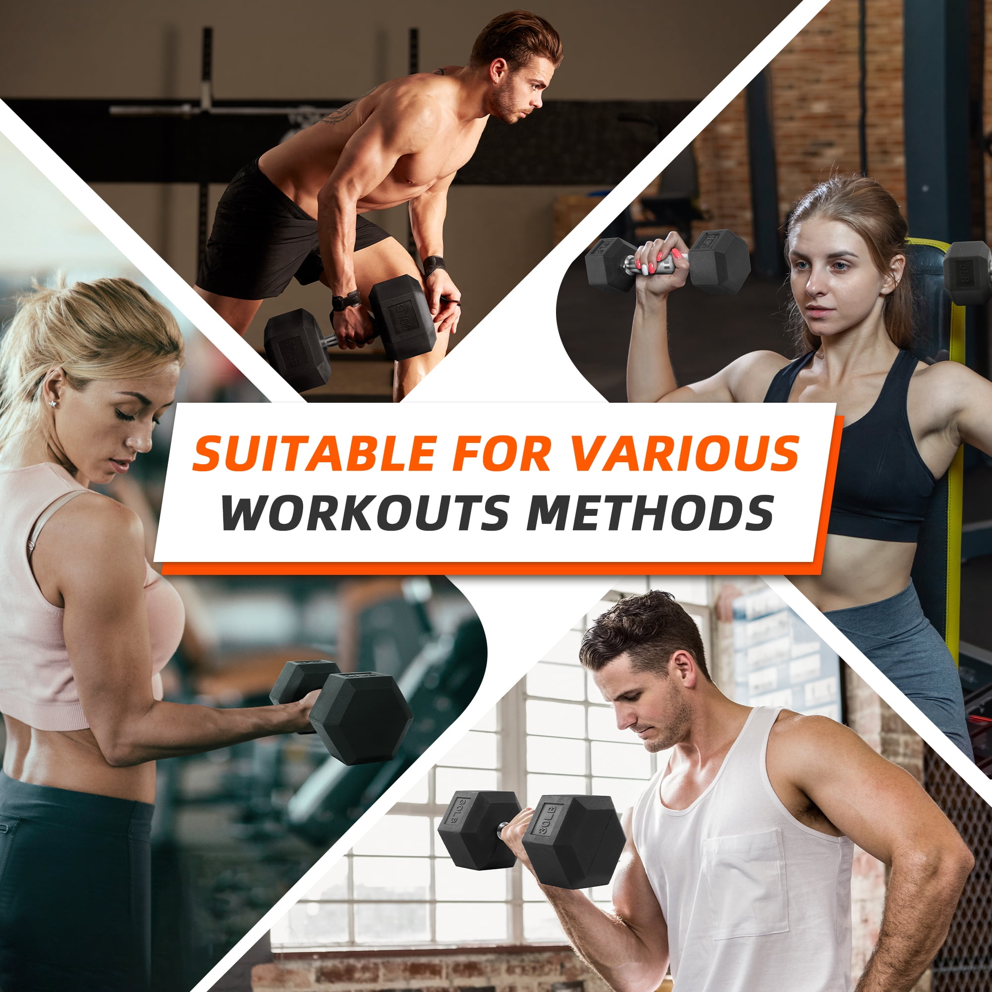 Manubri Esagonali Rivestiti in - Home Gym Hyrox recensione e prezzo