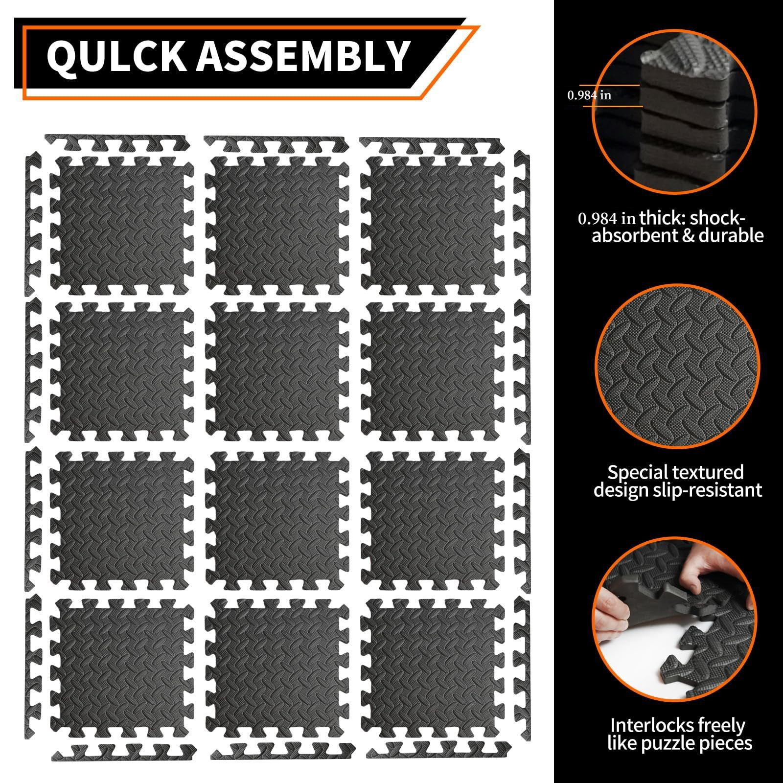 Tappetino Puzzle Yoga Spesso 3 - Home Gym Yoga Mat recensione e prezzo