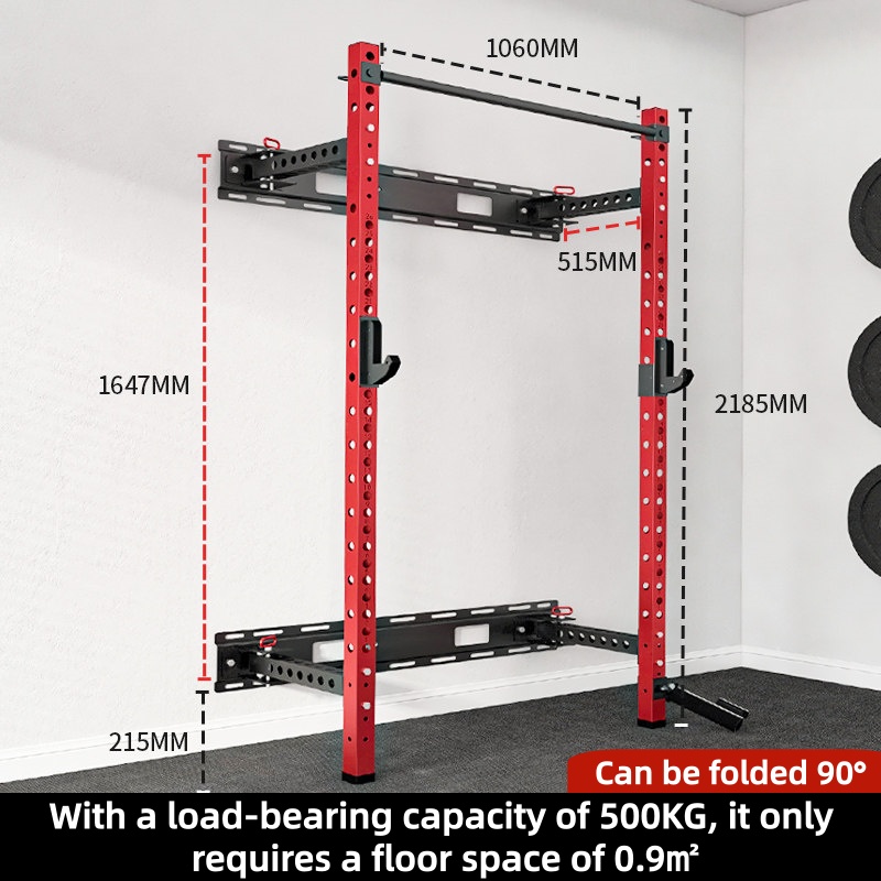 Rack per Squat Pieghevole a Pa - Home Gym Half Rack recensione e prezzo