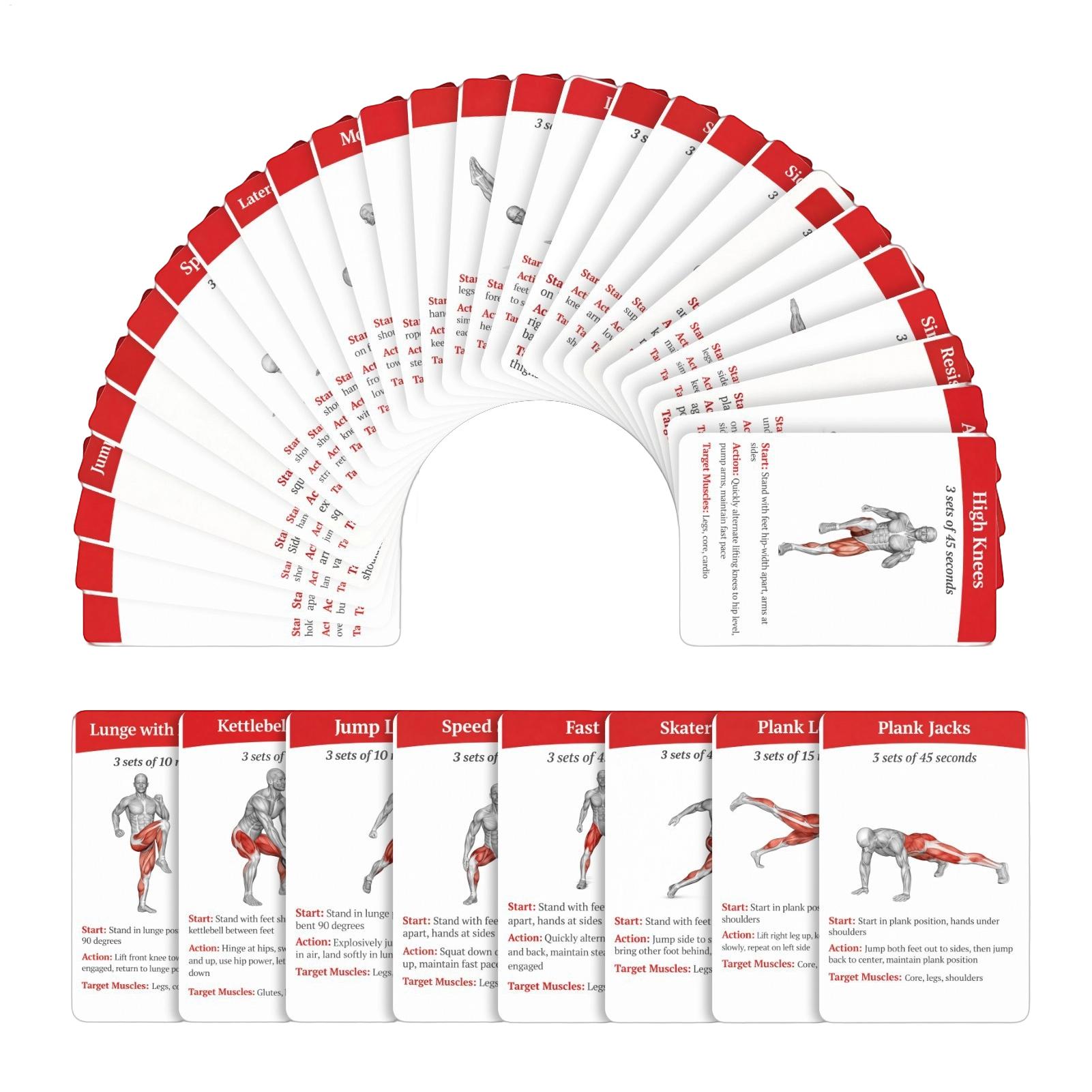 Set di Carte per Allenamento,  - Home Gym Guide recensione e prezzo