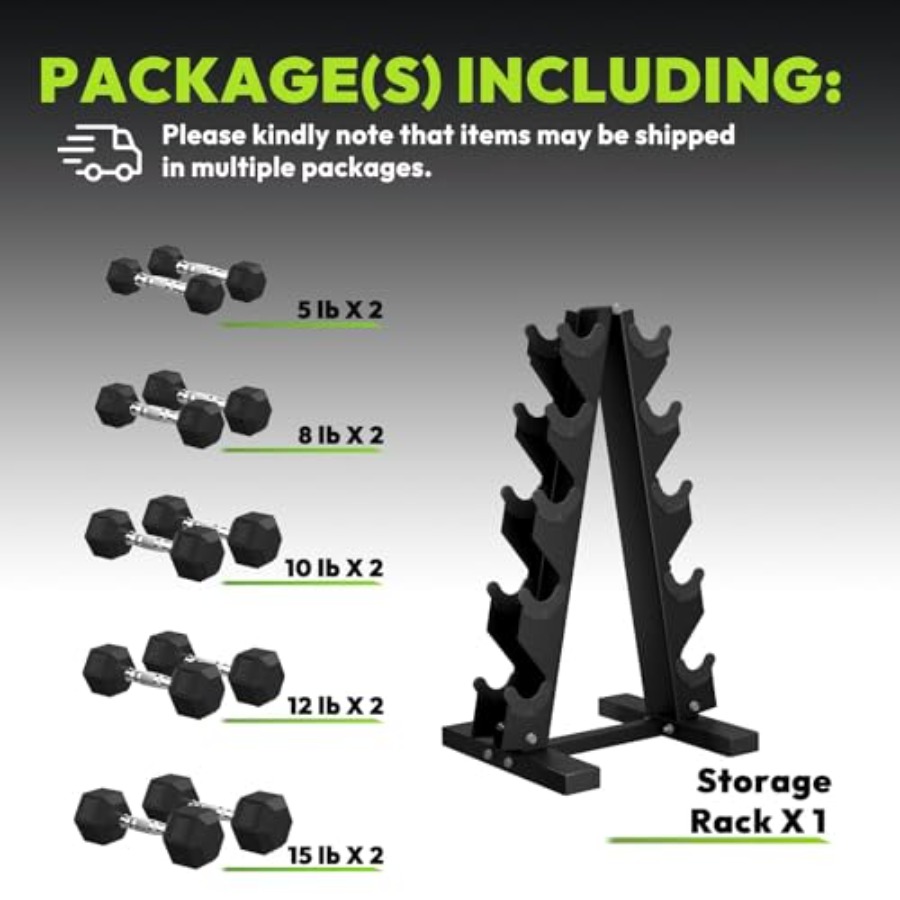 Set di manubri esagonali rives - Hex Dumbbell Set recensione e prezzo
