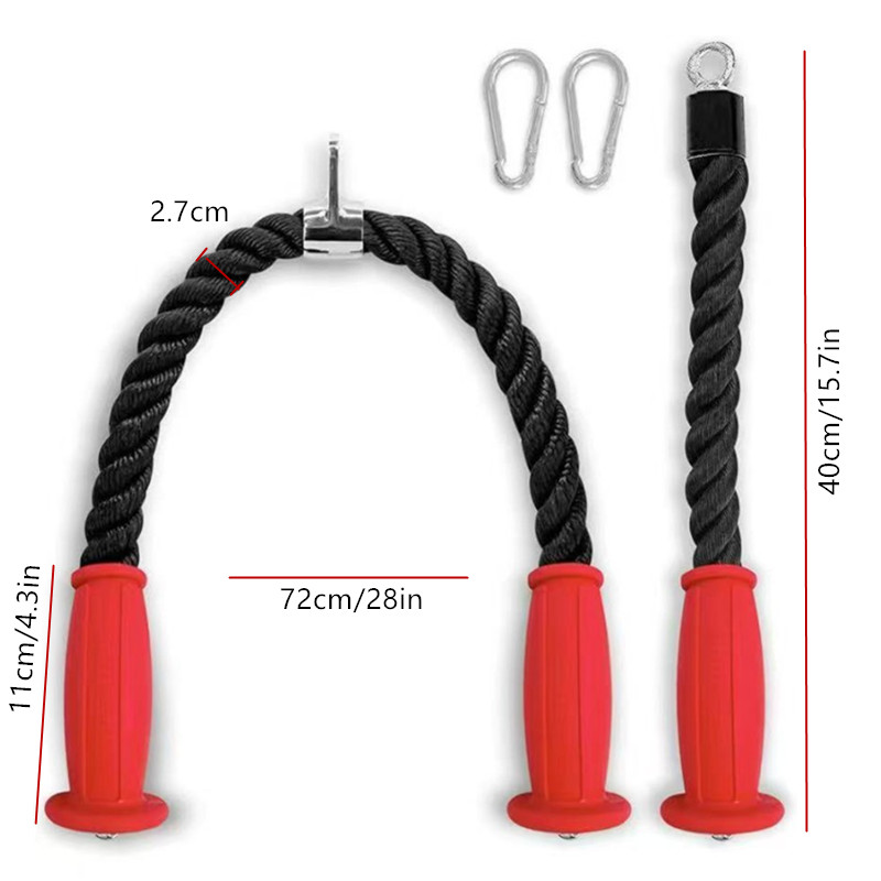 Corde ergonomiche per tricipit - Home Gym Hyrox recensione e prezzo
