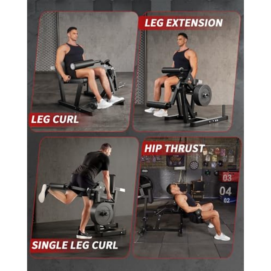 Macchina per estensioni e curl - Home Gym Leg Extension recensione e prezzo