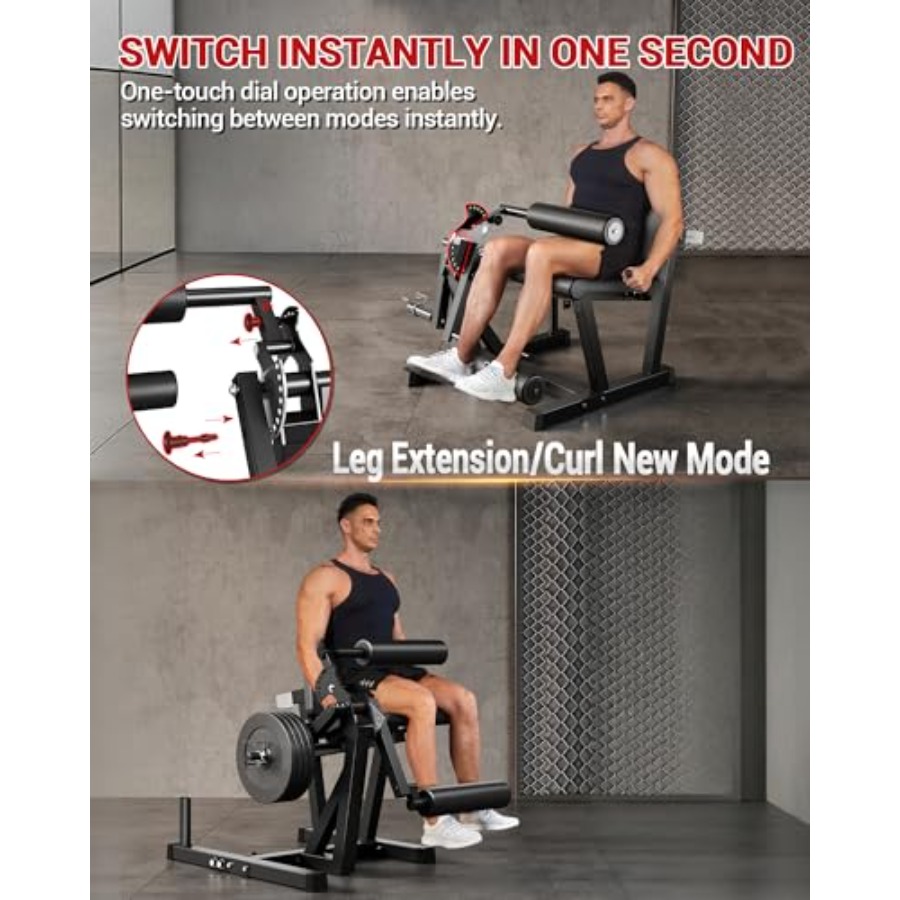 Macchina per estensioni e curl - Home Gym Leg Extension recensione e prezzo