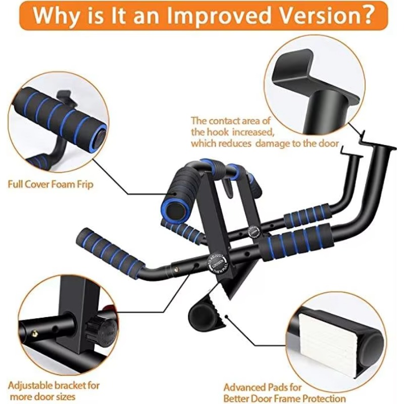 Barra per trazioni da porta mu - Home Gym System recensione e prezzo