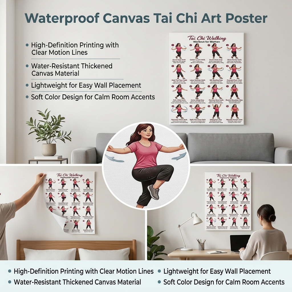 Poster per allenamento Tai Chi - Home Gym Guide recensione e prezzo