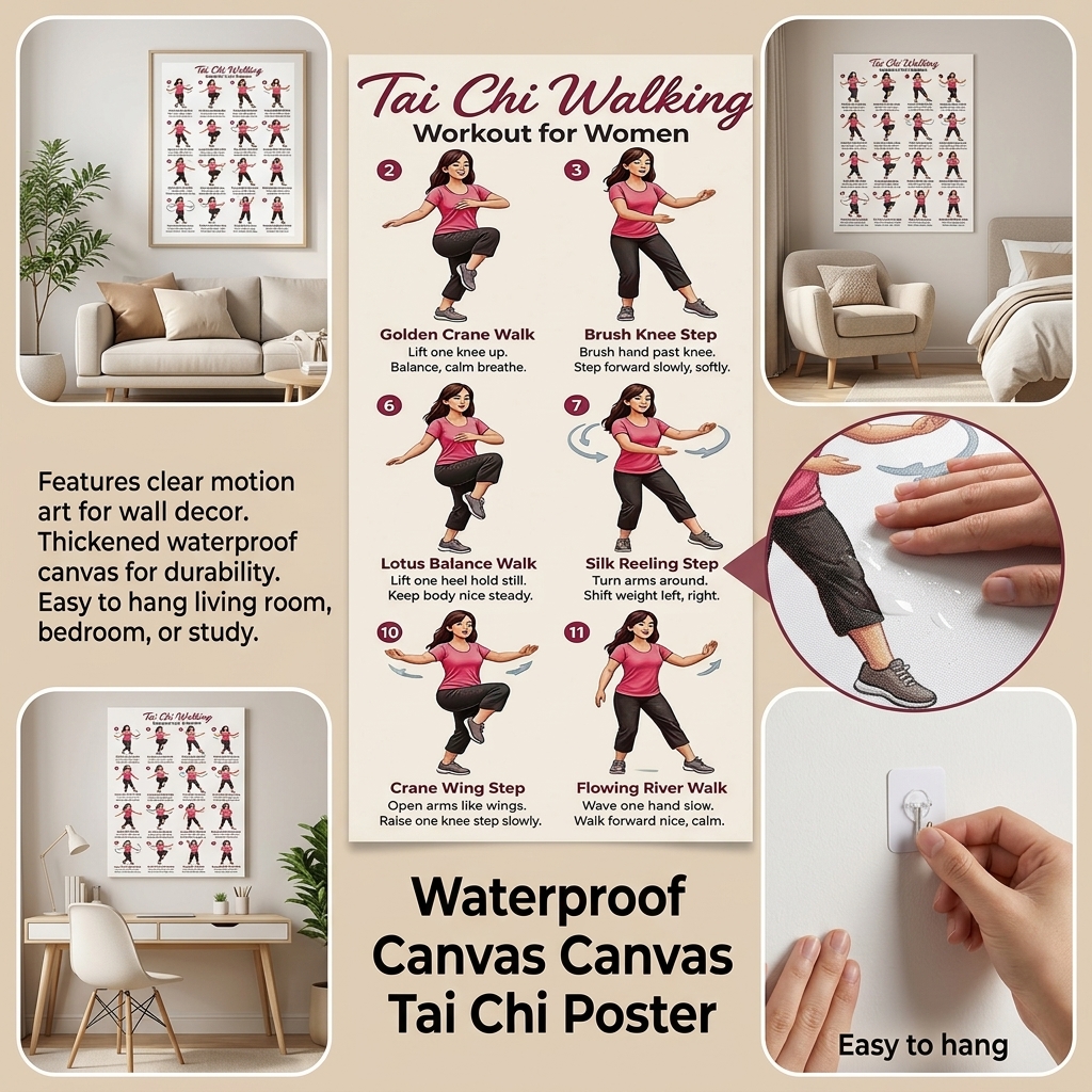 Poster per allenamento Tai Chi - Home Gym Guide recensione e prezzo