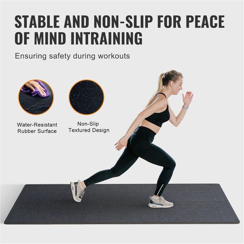 Tappetini in gomma espansa ad  - Home Gym Rubber Flooring recensione e prezzo