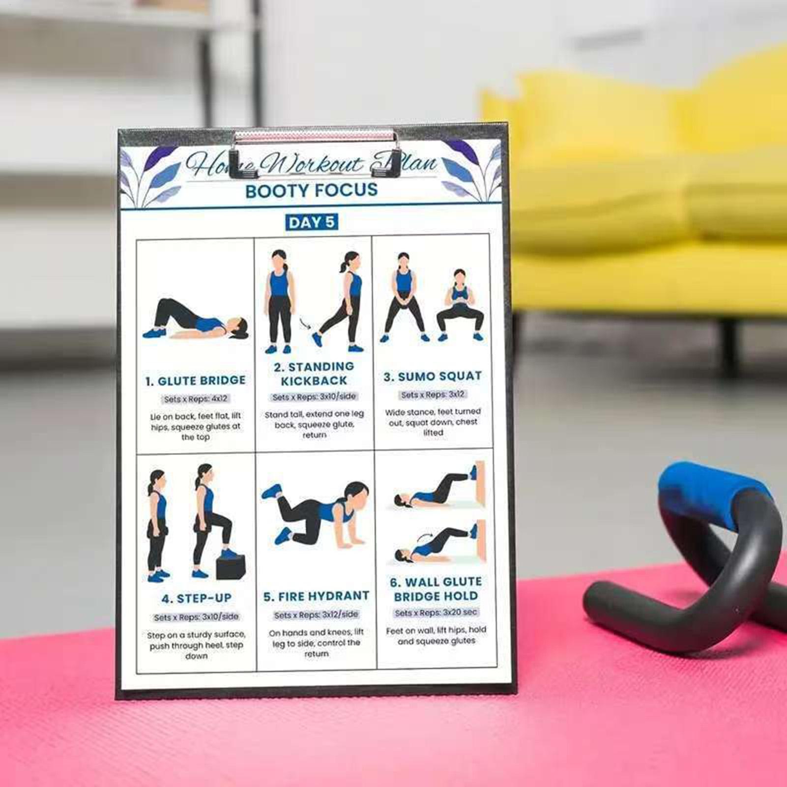 Poster per Esercizi, Set da 6  - Home Gym Guide recensione e prezzo