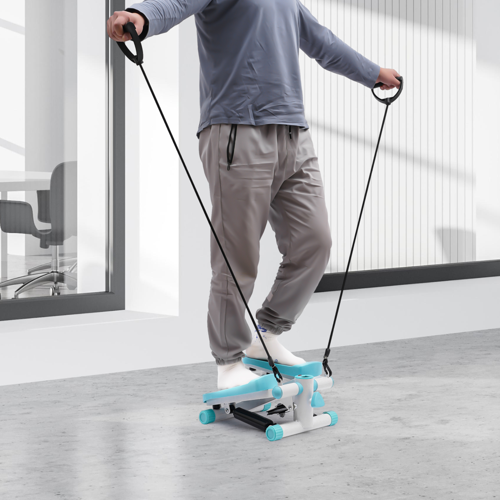 Stepper Idraulico Portatile, M - Home Gym System recensione e prezzo