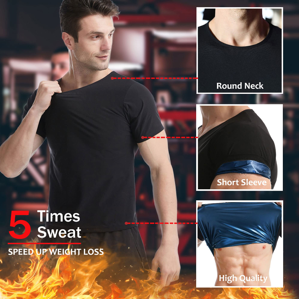 Maglietta sauna a maniche cort - Home Gym Full Body recensione e prezzo