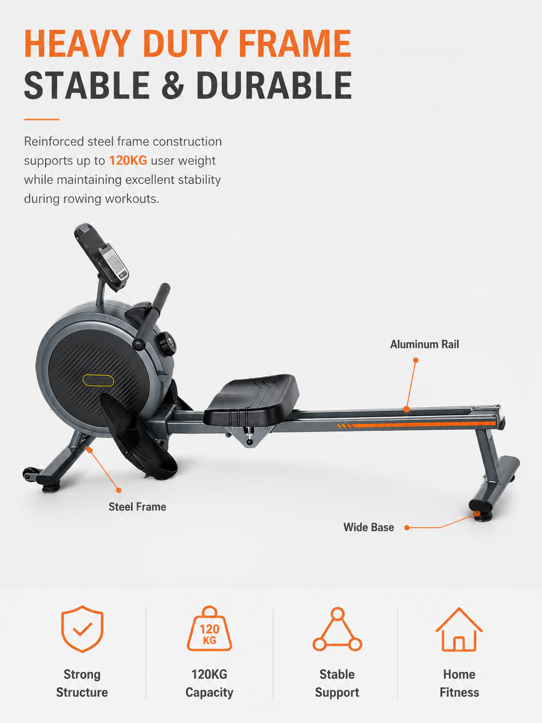 Vogatore ad aria con display L - Home Gym Rowing Machine recensione e prezzo