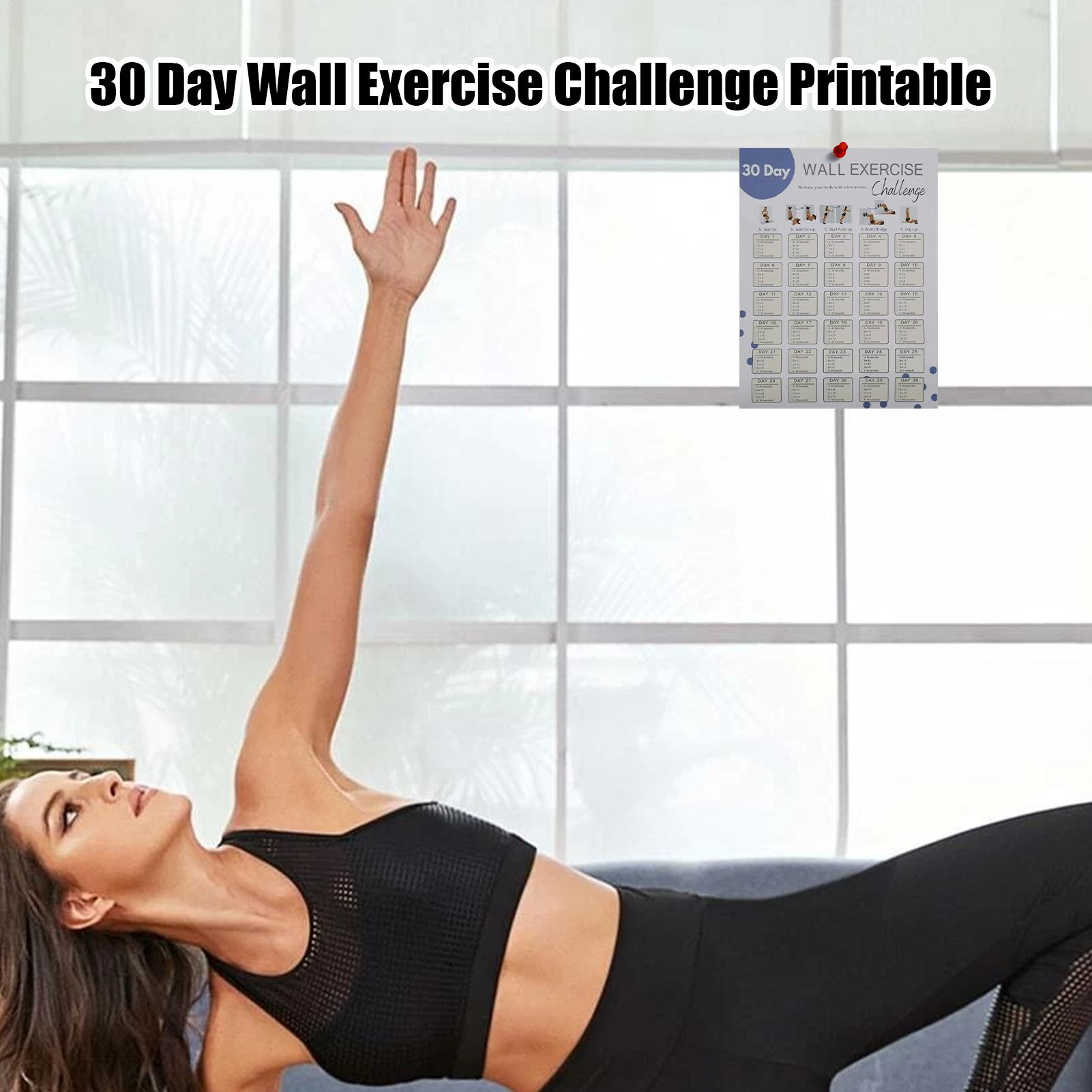 Pianificatore fitness da paret - Workout Plan Home Gym recensione e prezzo