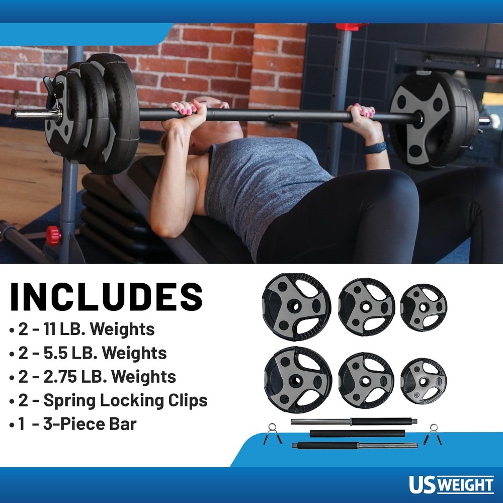 Set di Pesi con Bilanciere Per - Home Gym Usa recensione e prezzo