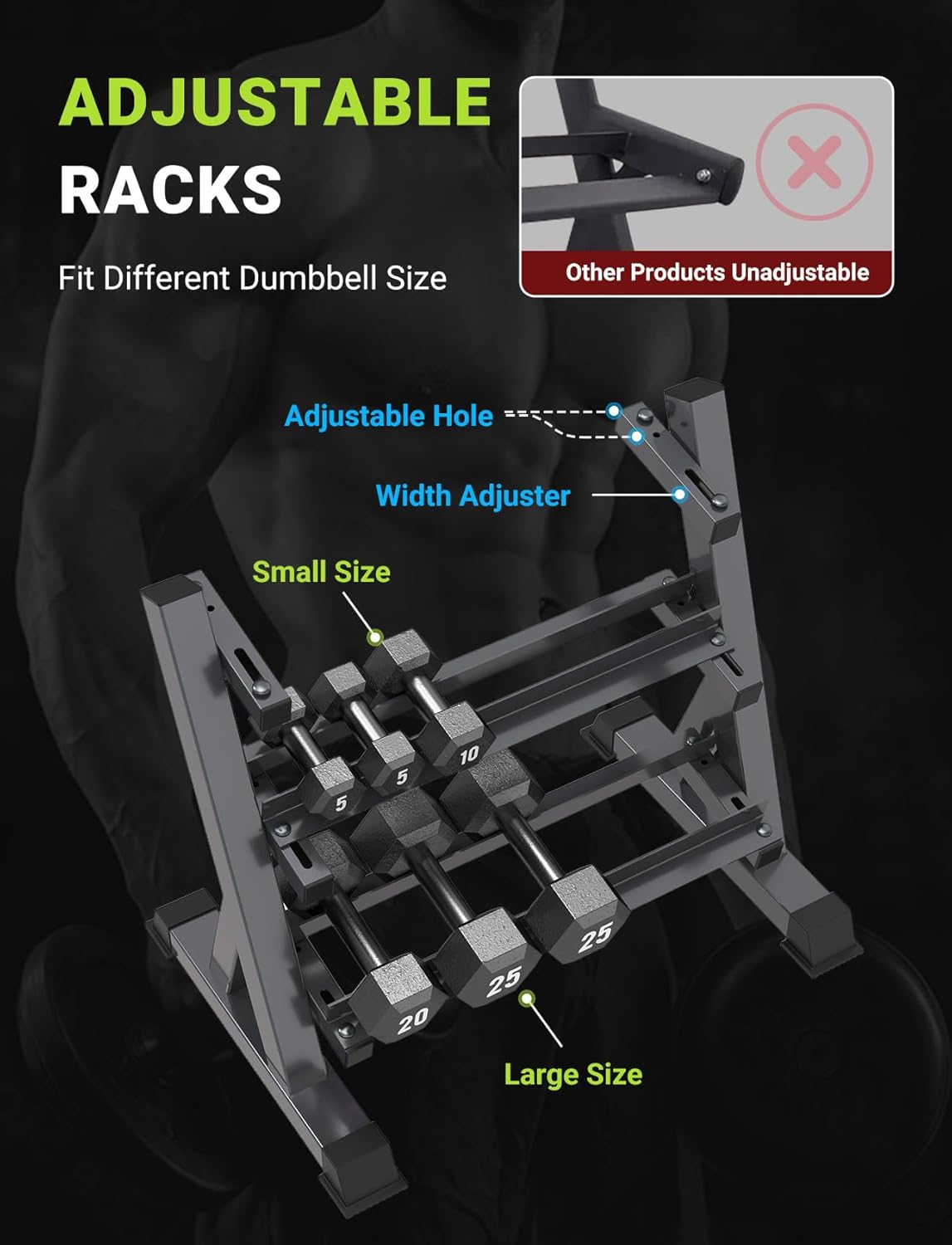Porta manubri per palestra dom - Home Gym Usa recensione e prezzo