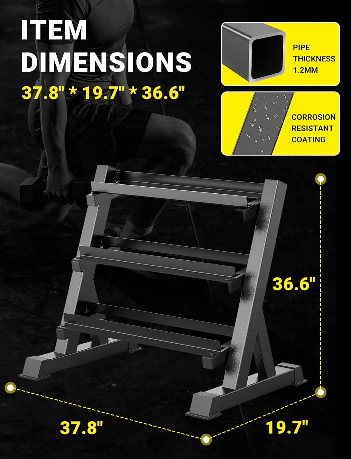 Porta manubri per palestra dom - Home Gym Usa recensione e prezzo